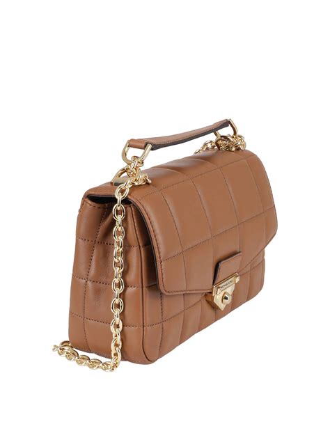 quilted bag michael kors|michael kors soho shoulder bag.